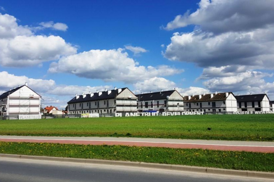 Osiedle Wiosenna II. Fot. Plnetbud Development Budowa Osiedla Wiosennego II postępuje