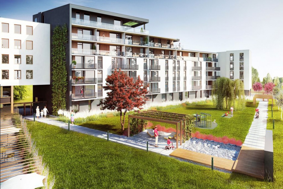 Nowe Ogrody Apartamenty. Fot. Sanitex Development Nowe Ogrody Apartamenty: Wysoki standard w Czubach