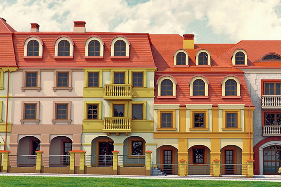 Osiedle na Szlaku Kultur. Fot. CRH Żagiel Dom Historyczny wdzięk Osiedla na Szlaku Kultur