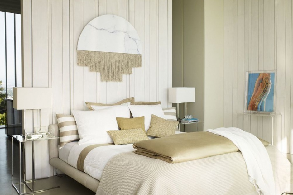 Sypialnia w stylu Miami. Fot. Zara Home Sypialnia w pięciu stylach
