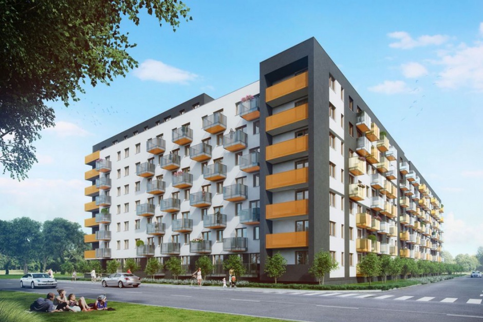 Centralna Park, fot. mat. prasowe Develia ma zielone światło na budowę 950 mieszkań w Krakowie