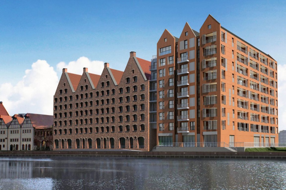 Waterlane Island. Fot. LP Chmielna Waterlane Island zacznie nabierać kształtów