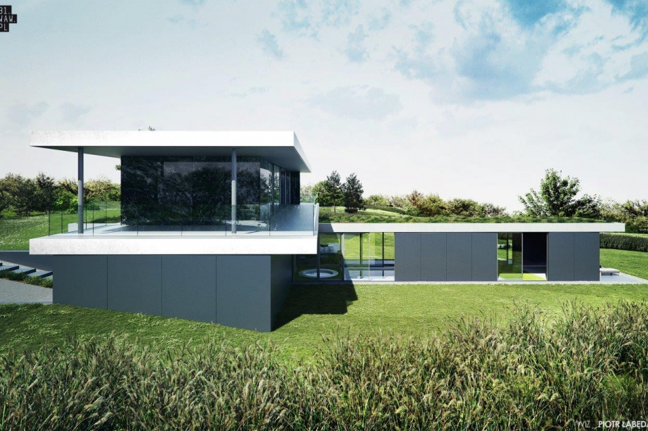 Dom Pawilon, projekt 81.WAW.PL Dom Pawilon od architekta. Rewolucja w modernistycznym duchu