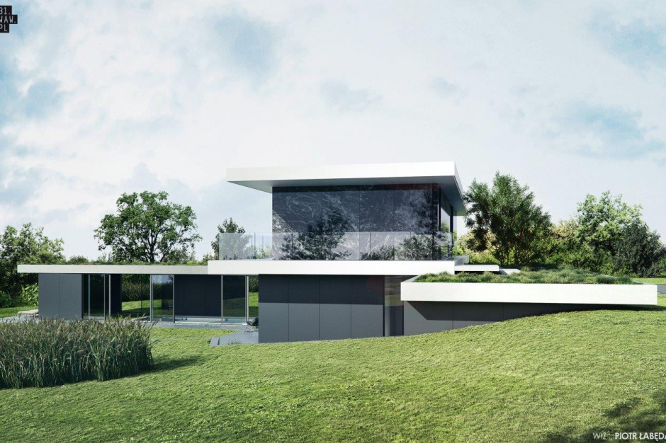 Dom Pawilon, projekt 81.WAW.PL Dom Pawilon od architekta. Rewolucja w modernistycznym duchu