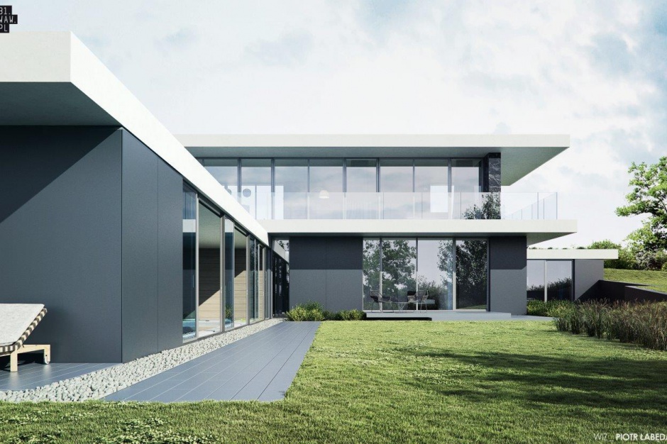 Dom Pawilon, projekt 81.WAW.PL Dom Pawilon od architekta. Rewolucja w modernistycznym duchu