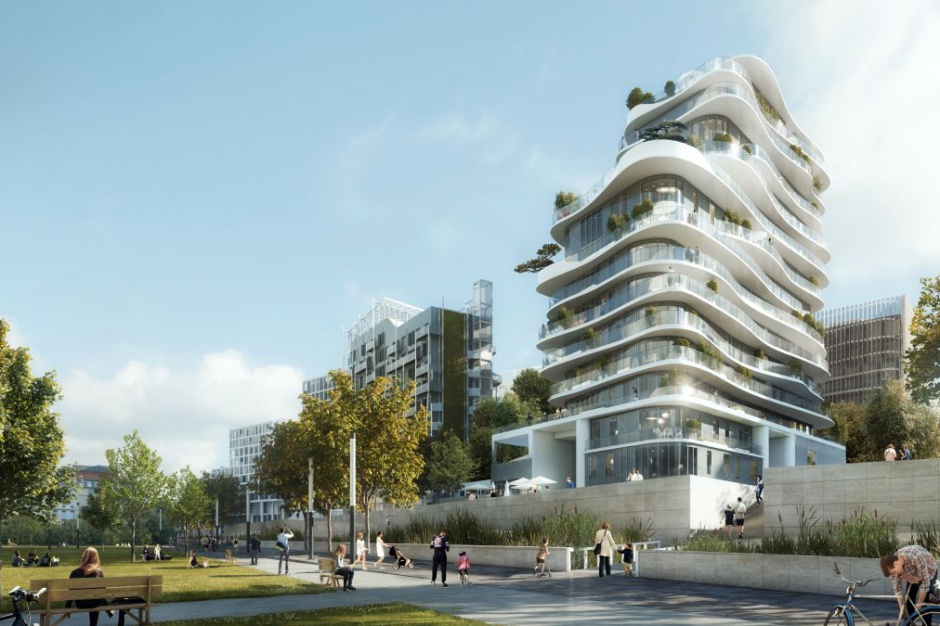 UNIC. Fot. MAD Architects. UNIC: Apartamentowiec okręcony tarasami