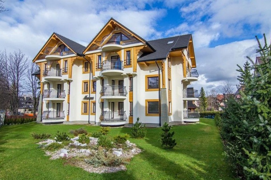 Rezydencja Manru. Fot. Mak Dom Rezydencja Manru: Ekskluzywne apartamenty w podhalańskim stylu