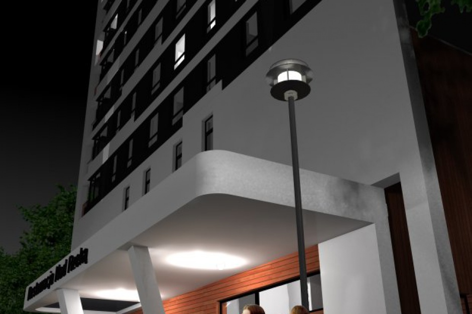 River Tower, inwestycja KWK Construction (mat.pras.) Apartamentowa wieża w Bydgoszczy na starcie. Oto River Tower
