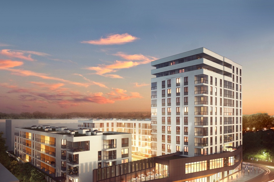 Osiedle Moderna. Fot. Dom Development Nowy rozdział w sprzedaży Osiedla Moderna