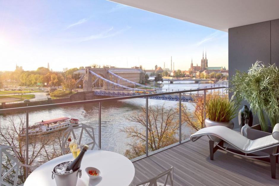 Apartamenty Wyspiańskiego 11. Fot. Bouygues Immobilier Polska Apartamenty Wyspiańskiego 11 prestiżowym lokum nad Odrą
