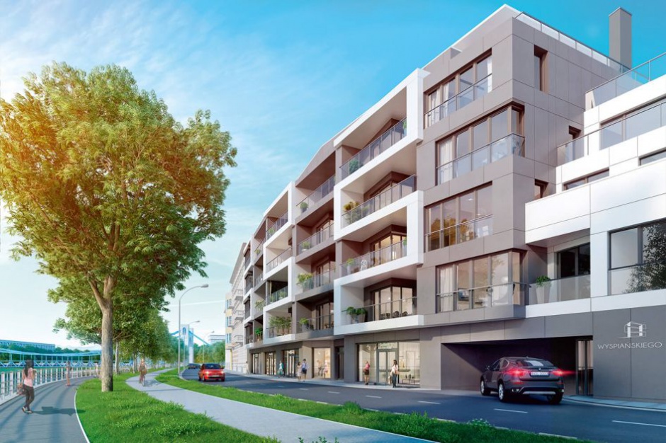 Apartamenty Wyspiańskiego 11. Fot. Bouygues Immobilier Polska Apartamenty Wyspiańskiego 11 prestiżowym lokum nad Odrą