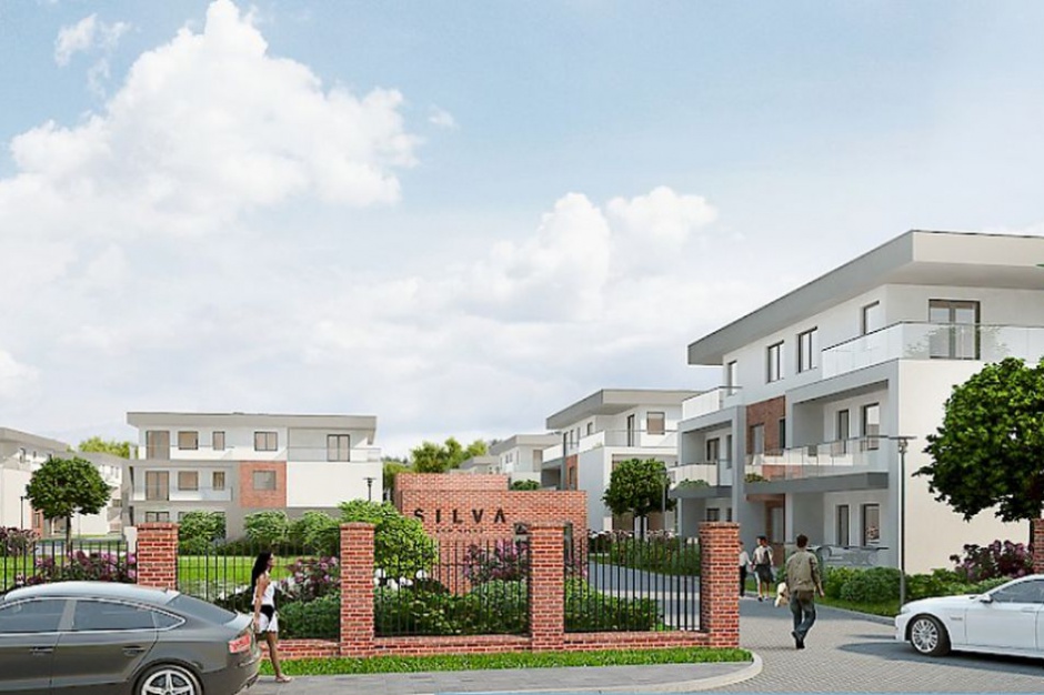 Silva Eco Ville. Fot. Dom-Eko Silva Eco Ville kameralną oazą mieszkań w wielkim mieście