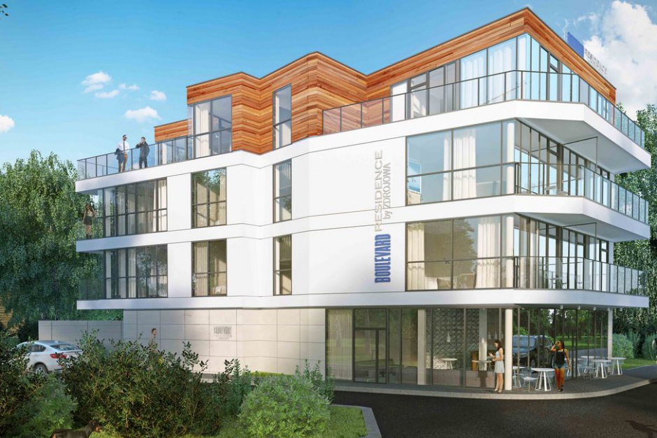 Boulevard Residence. Fot. Zdrojowa Ustronie Morskie Boulevard Residence: Pierwsza butikowa inwestycja Zdrojowej