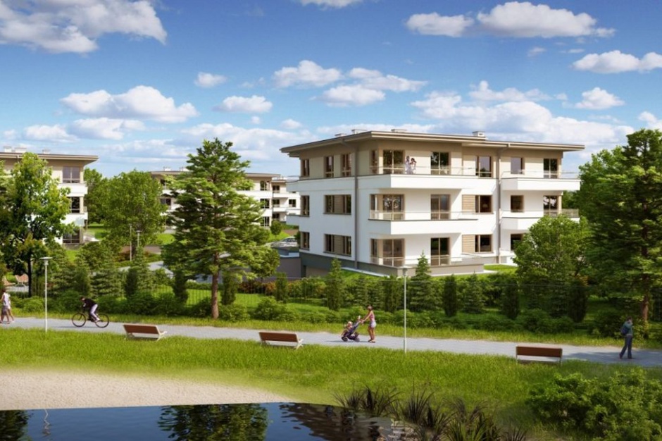 Villa Park. Fot. SGI Villa Park: Kameralna zabudowa przy stawach