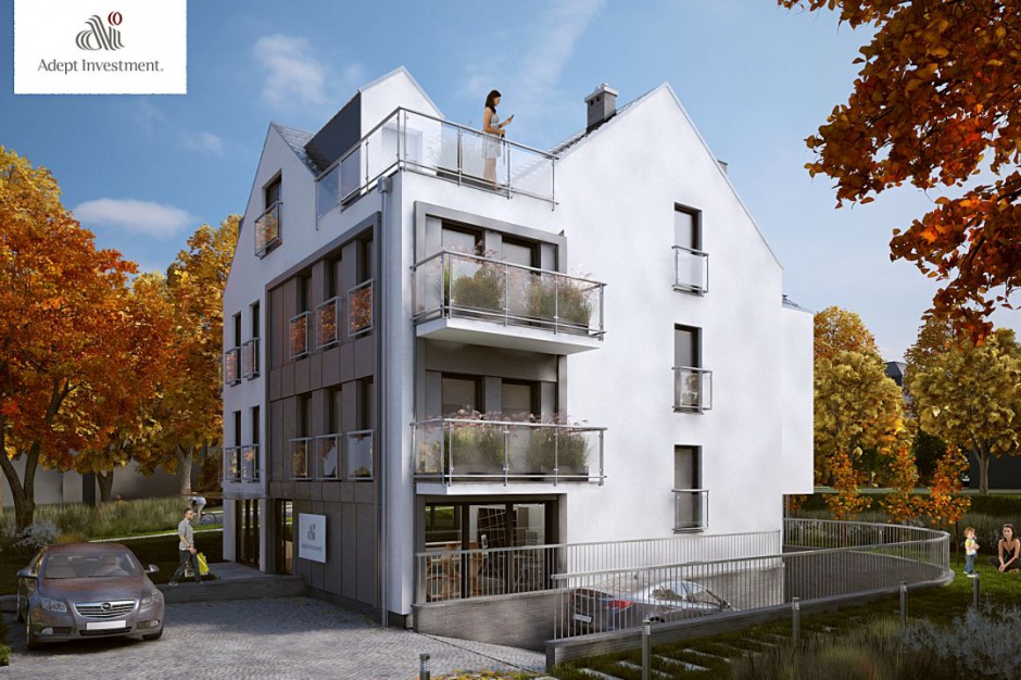 Villa Adept. Fot. Adept Investment Villa Adept II: Kameralne apartamenty z oknami sięgającymi podłogi