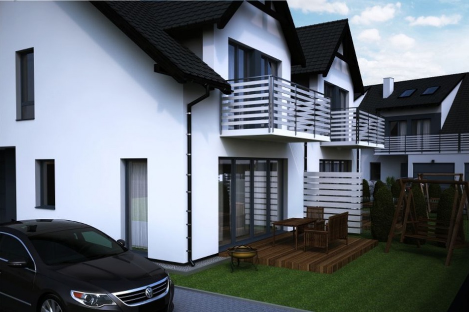 Orfeusza 39. Fot. 3city Invest Orfeusza 39. Kameralne osiedle domów w Gdańsku