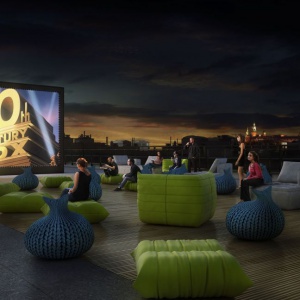 Zabłocie Concept House będzie miało kino letnie na dachu