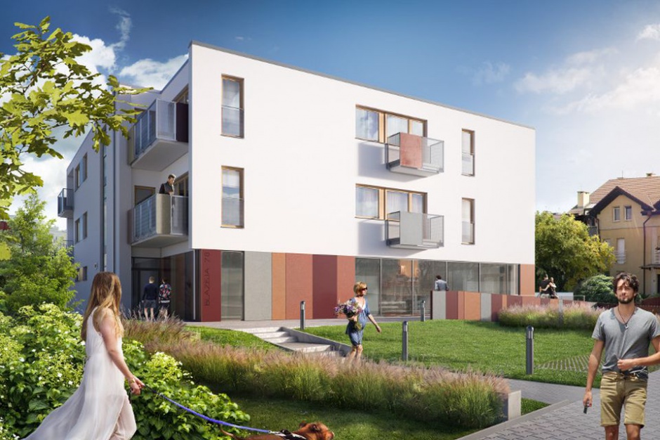 Żurawiniec Point. Fot. Eko-Łopuchowo Żurawiniec Point ma styl modernistycznej willi miejskiej