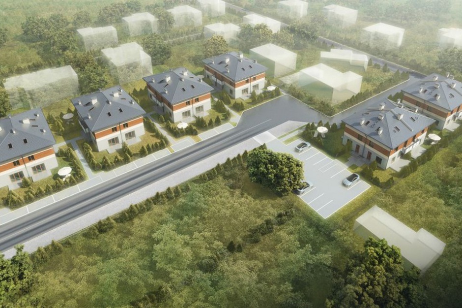 Osiedle Handlowa. Fot. Ryńscy Development Osiedle Handlowa. Dwupoziomowe mieszkania w kameralnej zabudowie