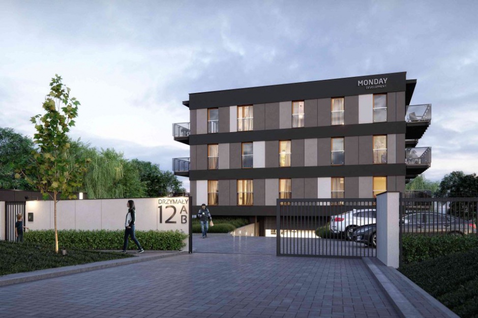 Apartamenty Zielony Sołacz. Fot. Monday Development Apartamenty Zielony Sołacz sprzedażowym hitem
