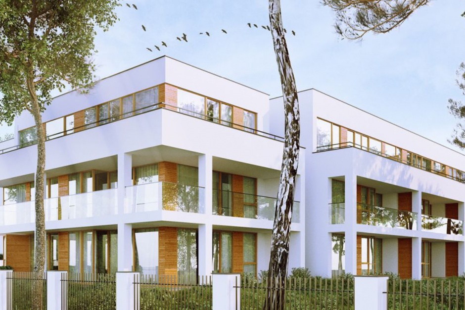 Julianów Park. Fot. Spółka Apartamenty Julianów Julianów Park oazą apartamentów wśród starych drzew