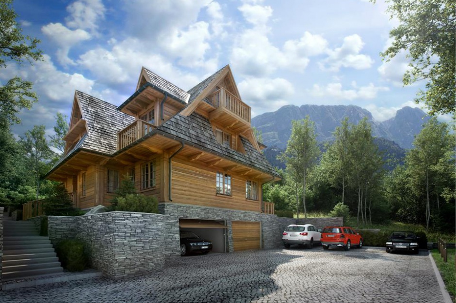 Lipki Park. Fot. Sun & Snow Resorsts Lipki Park Zakopane/Facebook Lipki Park. Apartamenty z widokiem na Giewont