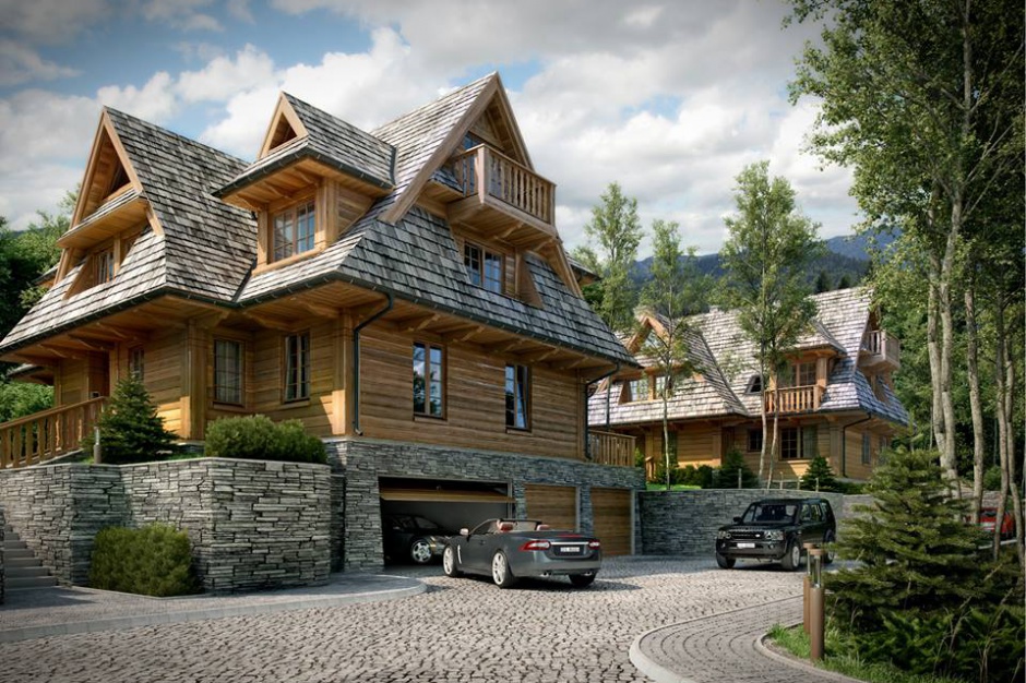 Lipki Park. Fot. Sun & Snow Resorsts Lipki Park Zakopane/Facebook Lipki Park. Apartamenty z widokiem na Giewont