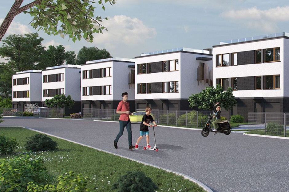 Osiedle pod Orzechem. Fot. Vivienda Investment Osiedle pod Orzechem kameralną enklawą mieszkaniową Nowej Huty