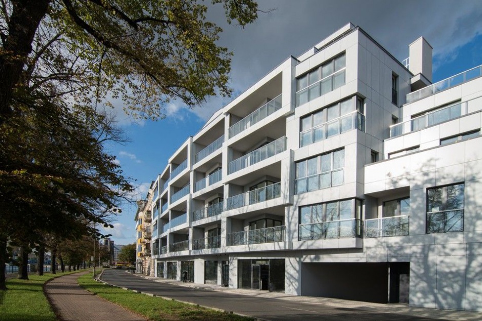 Apartamentowiec Wyspiańskiego 11. Fot. Bouygues Immobilier Apartamentowiec Wyspiańskiego 11 z pierwszymi mieszkańcami