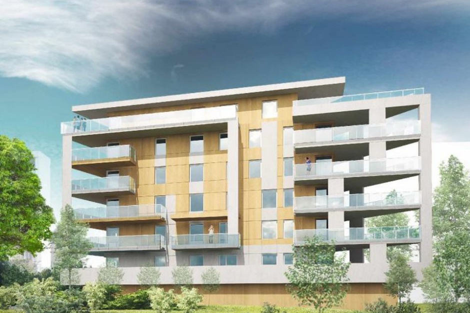 Osiedle Jeleniowska. Fot. Becher Development Osiedle Jeleniowska powstaje w pobliżu zalewu miejskiego