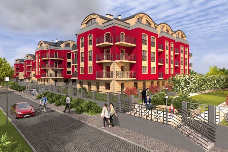 Osiedle Obornicka Premium. Fot. Sanbet Development Osiedle Obornicka Premium intryguje architekturą