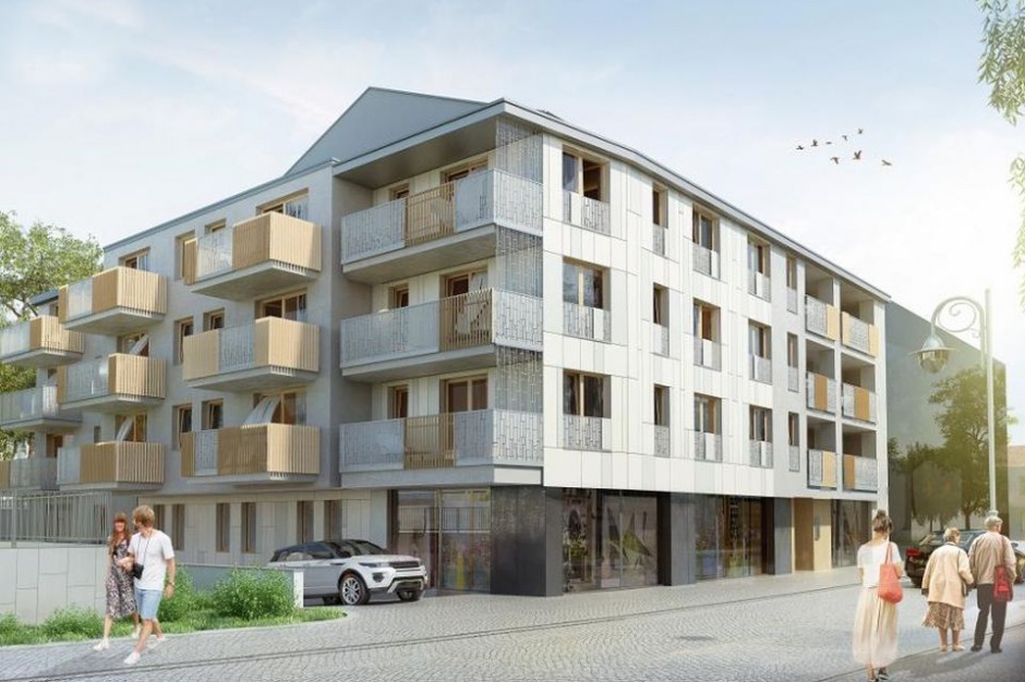 Apartamenty Centrum. Fot. EkoInvest Apartamenty Centrum ozdobią ulicę Kaczyńskiego w Kielcach