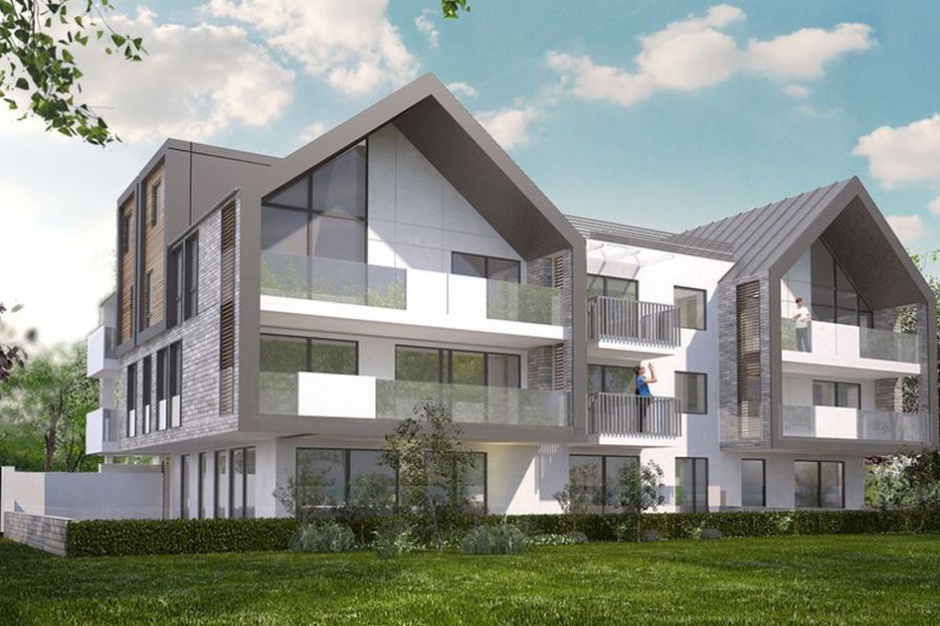Rezydencja Hetmańska. Fot. Univest Rezydencja Hetmańska powstaje w willowej zabudowie