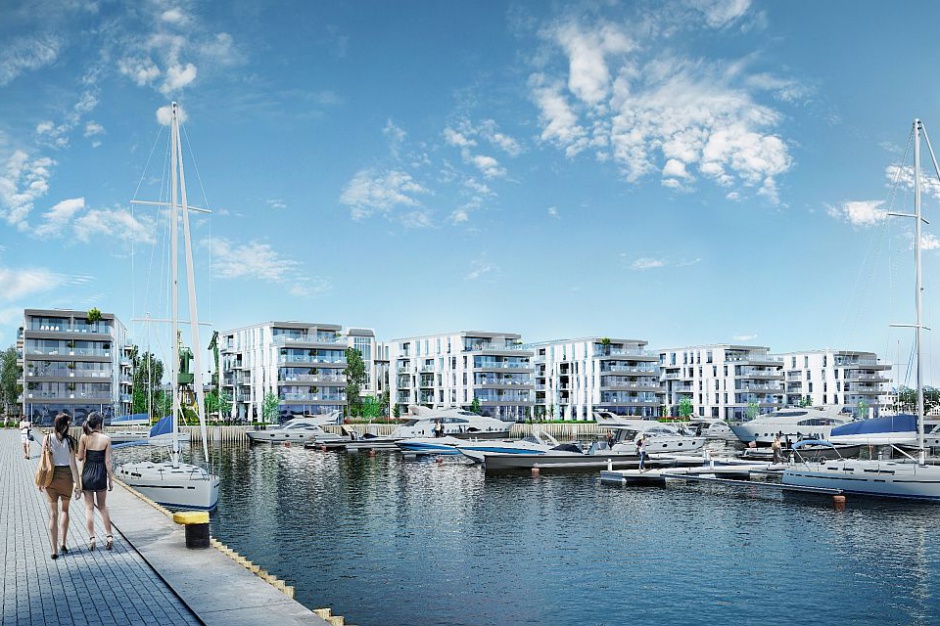Yacht Park, fot. mat. prasowe PHN kończy III kwartał z 4,4 mln zł zysku z działalności deweloperskiej