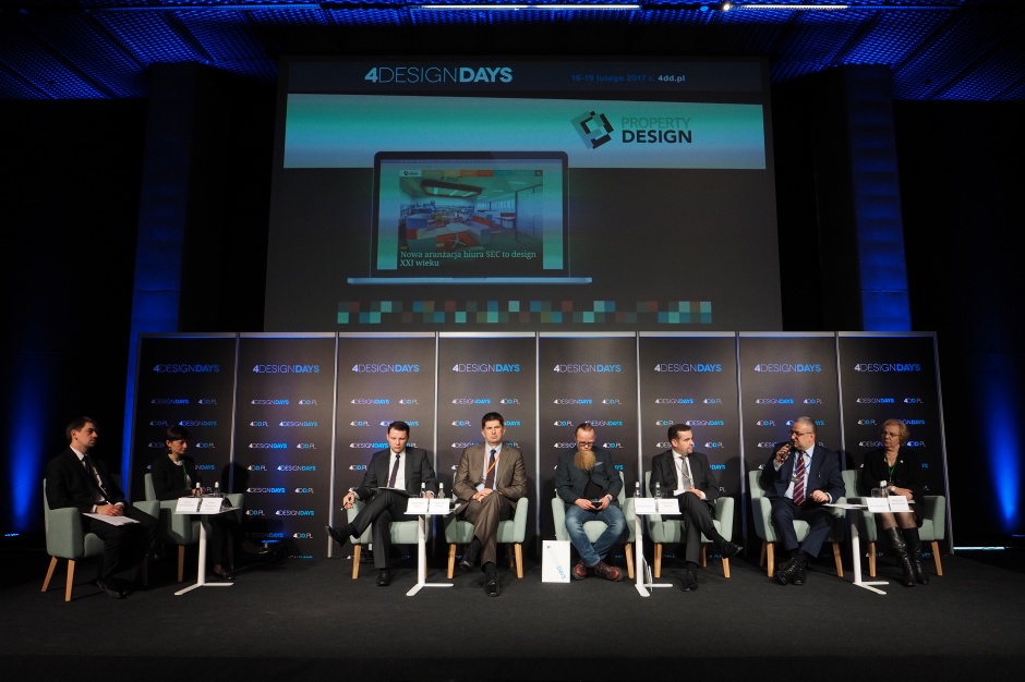 Uczestnicy sesji "Miasto przyszłości potrzebuje mieszkań. Kto i co rządzi rynkiem mieszkaniowym na Śląsku”, która zainaugurowała Housemarket Forum Silesia 2017. Miasto przyszłości potrzebuje mieszkań - relacja z sesji inauguracyjnej Housemarket Forum Silesia 2017
