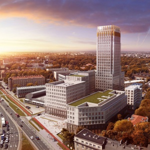 Unity Tower zastąpi krakowskiego "Szkieletora". W planach m.in. luksusowe apartamenty