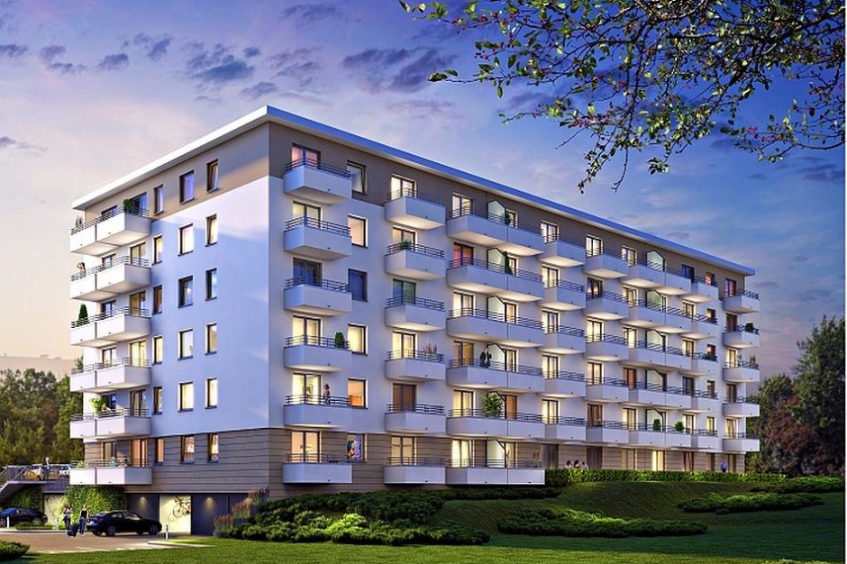 Banacha. Fot. Activ Investment Banacha. Mieszkania sprzedane, a budowa trwa