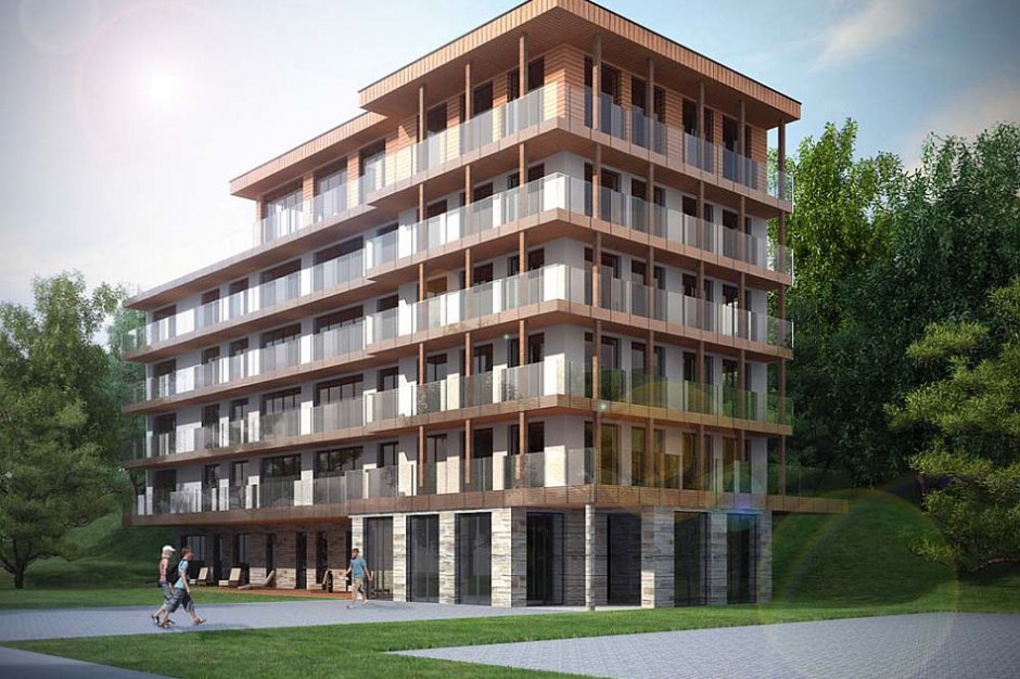 Kozubnik Spa Resort. Daglezja. Fot. Sawa Apartments Kozubnik Spa Resort. Rusza sprzedaż apartamentów