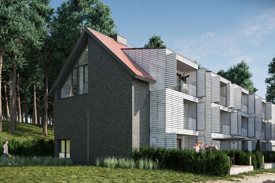 Mazurskie Klimaty. Apartamenty Tomaszkowo. Fot. AMA-BUD Mazurskie Klimaty. Apartamenty z prywatną plażą