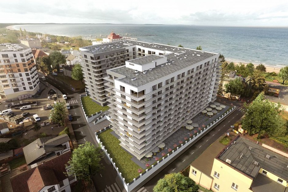 Promenada Gwiazd. Fot. Handwit Promenada Gwiazd. Nowy apartamentowiec nad morzem