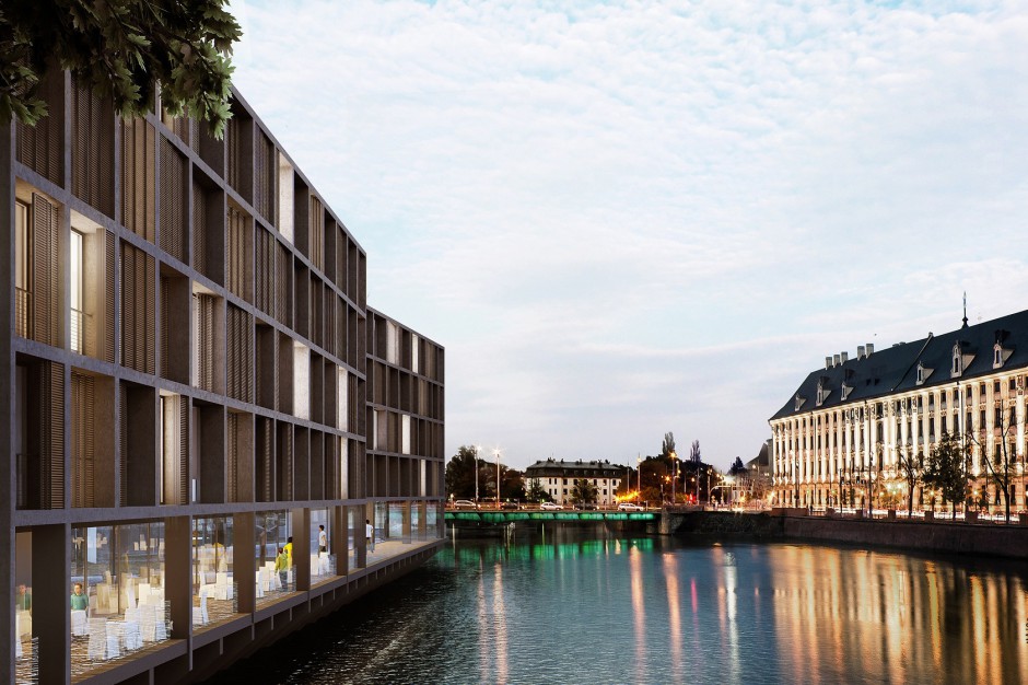 (mat.pras.) Luksus na Wyspie Mieszczańskiej. Apartamentowiec Marina III rośnie we Wrocławiu