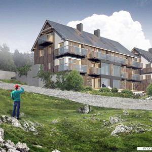 Szklarska 800. Apartamenty z efektowną elewacją i widokiem
