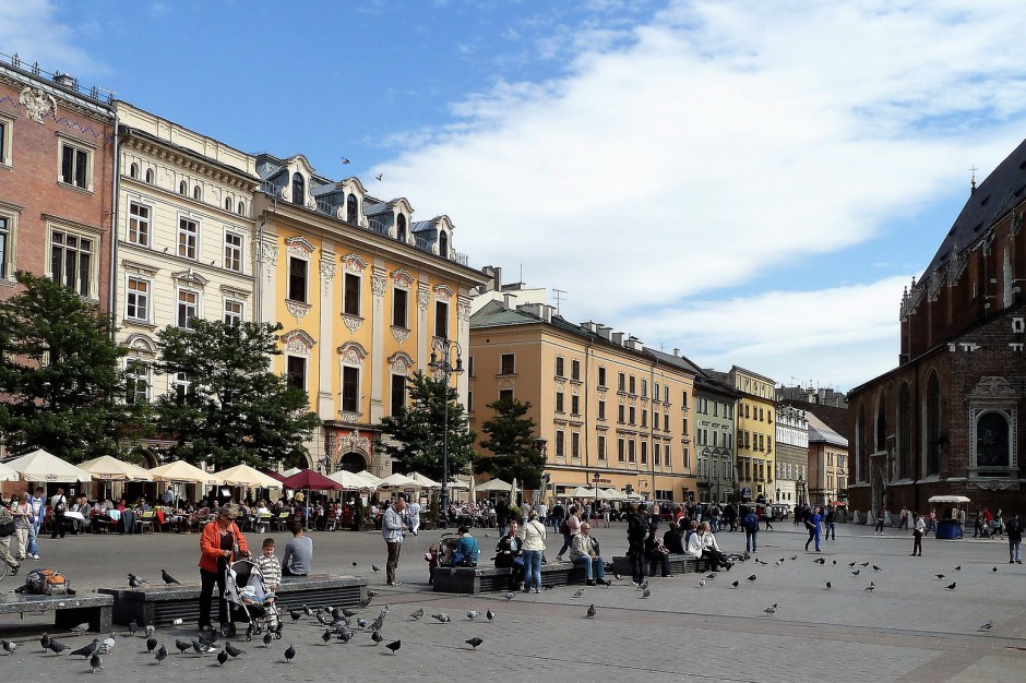 Krakowski Rynek. Fot. Pixabay Szopki wróciły na krakowski Rynek