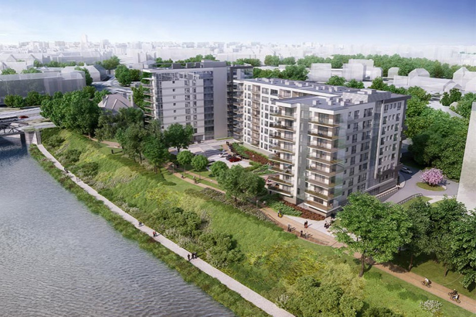 Osiedle River Point we Wrocławiu, fot. mat. prasowe Archicom z wykonawcą kolejnego etapu River Point we Wrocławiu
