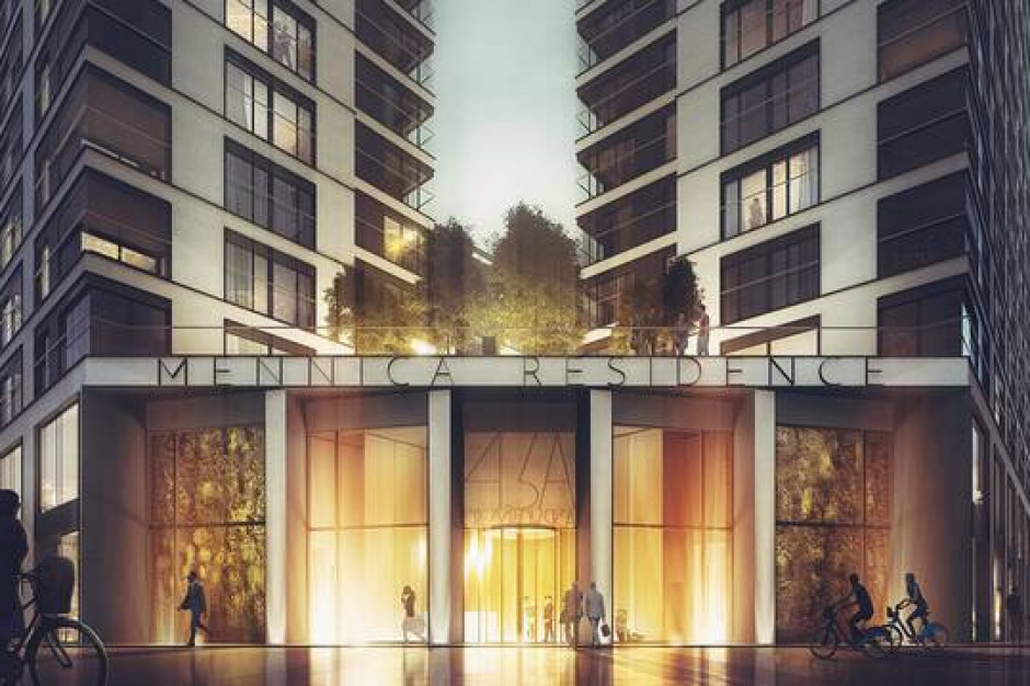 Fot. mat. pras. Mennica Residence: zakończono pierwszy etap