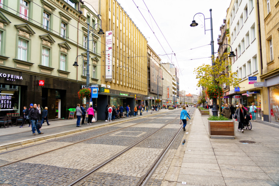 Katowice, fot. Shutterstock O 47 mkw. mniej kupimy w Katowicach niż 5 lat temu