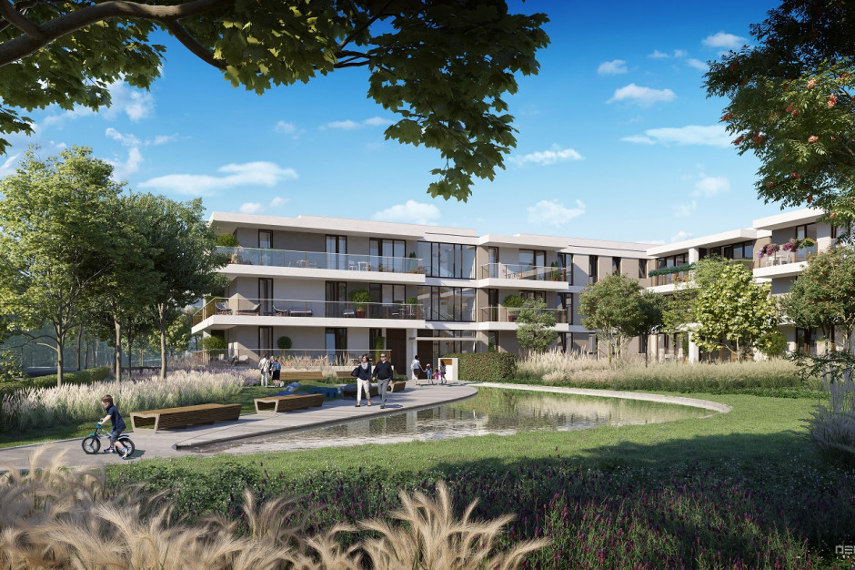 Inwestycja Dolina Mokotów. Fot. mat. pras. Yareal zbuduje apartamenty skąpane w zieleni