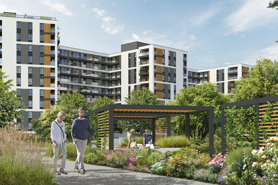 Parkur Residence. Fot. mat. pras. Parkur Residence osiągnął docelową wysokość