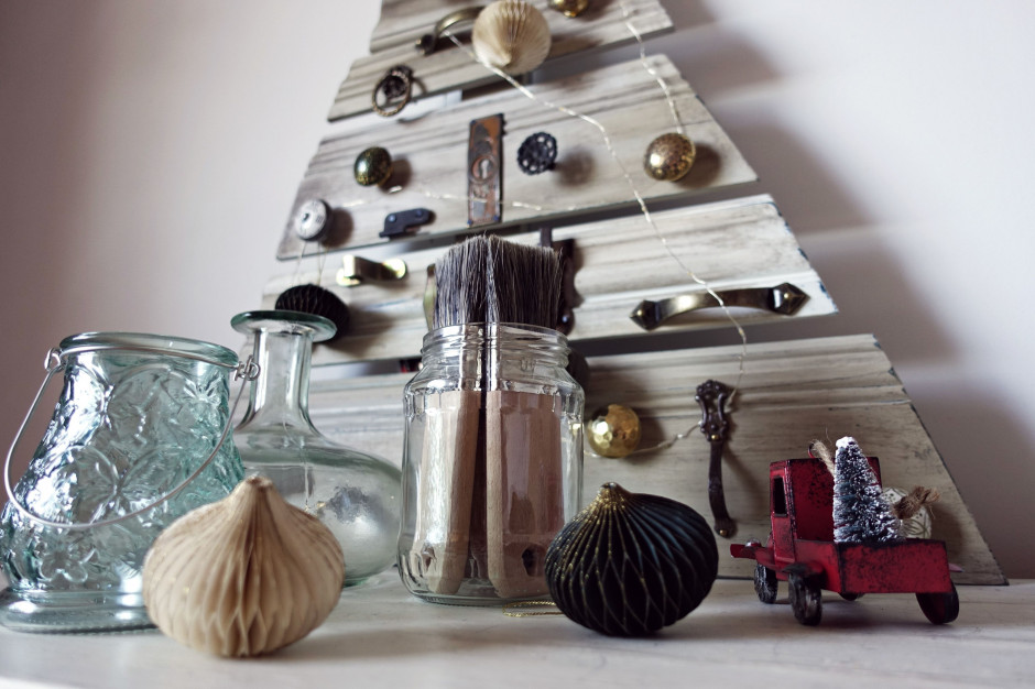 Fot. i realizacja Dom z duszą Ekologiczne Święta. Choinka w stylu "zero waste"