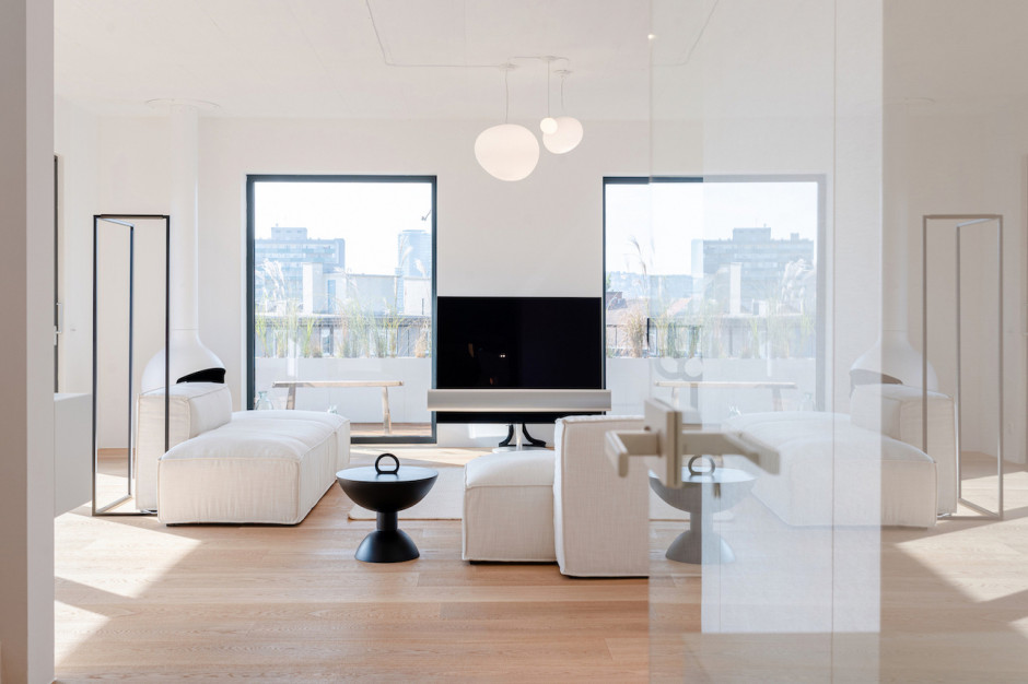 Fot. mat. pras. Minimalistyczny apartament w stylu zen w Bratysławie